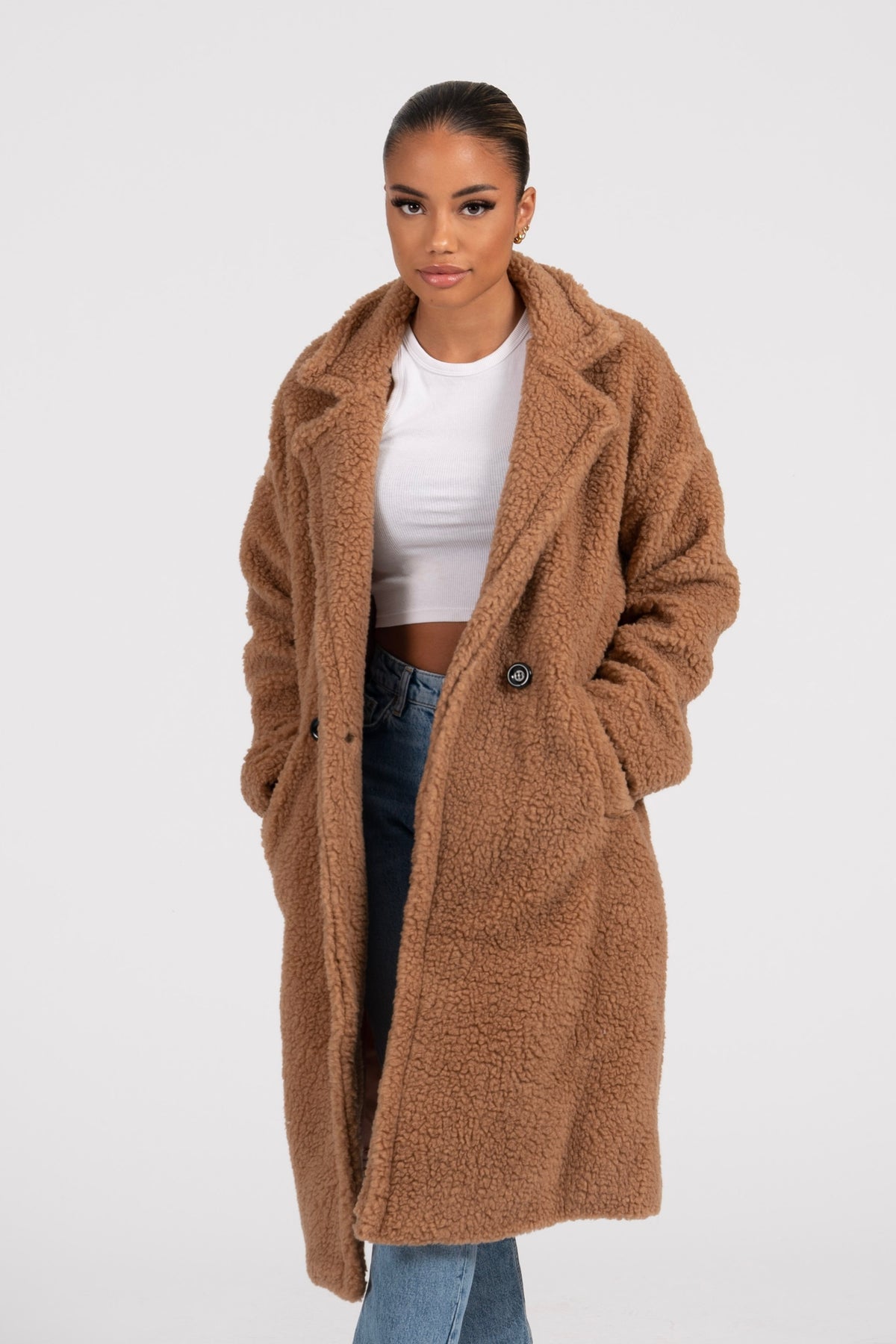 Brown Teddy Coat