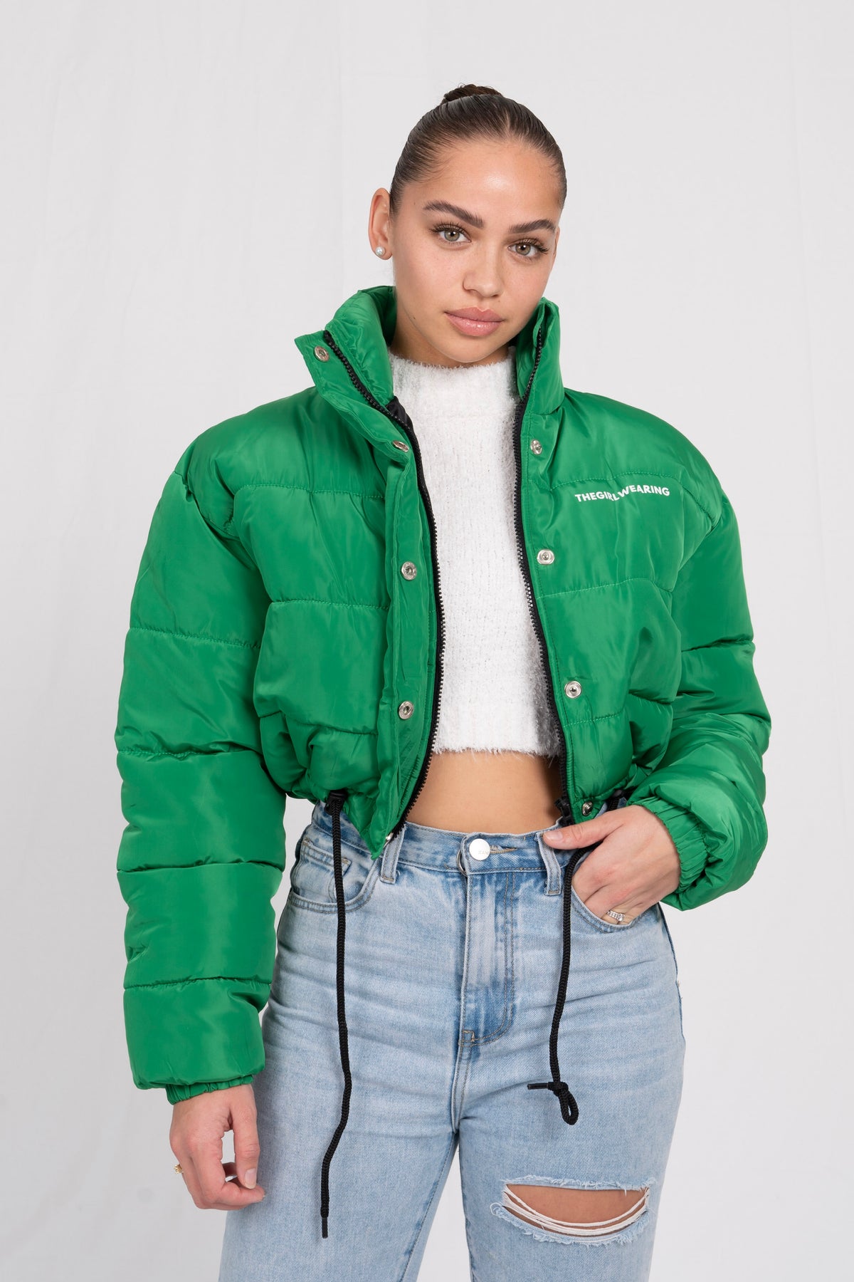 TGW Green puffer jacket