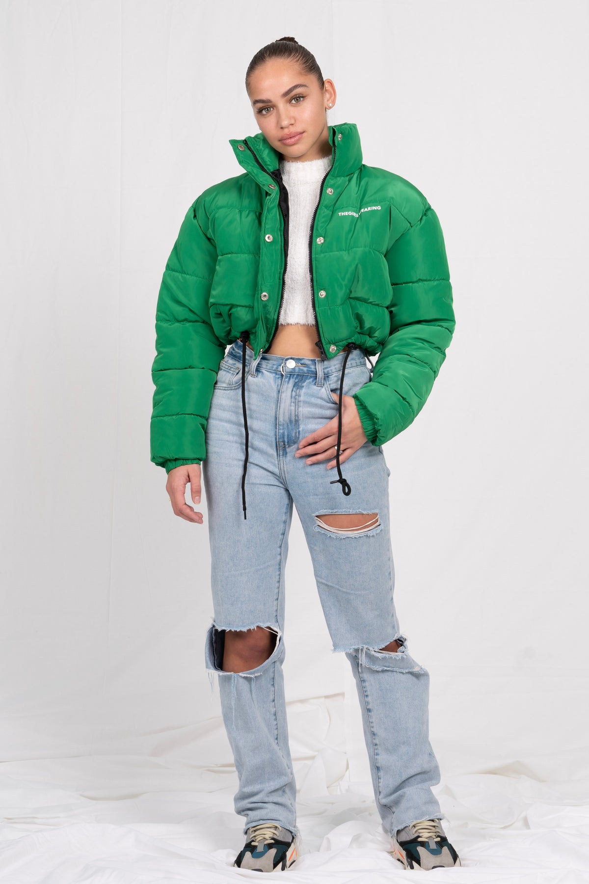 TGW Green puffer jacket