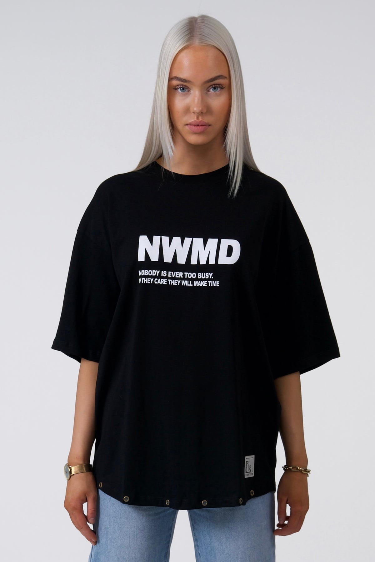 NWMD Oversized Black T-shirt